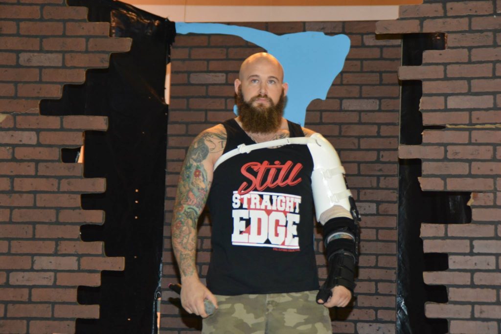 Raymond Rowe standing