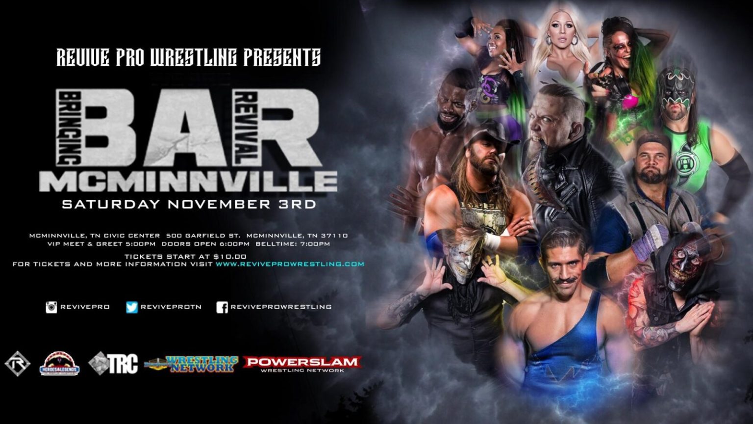 Revive Pro Wrestling Presents B.A.R Revive Pro Wrestling Presents