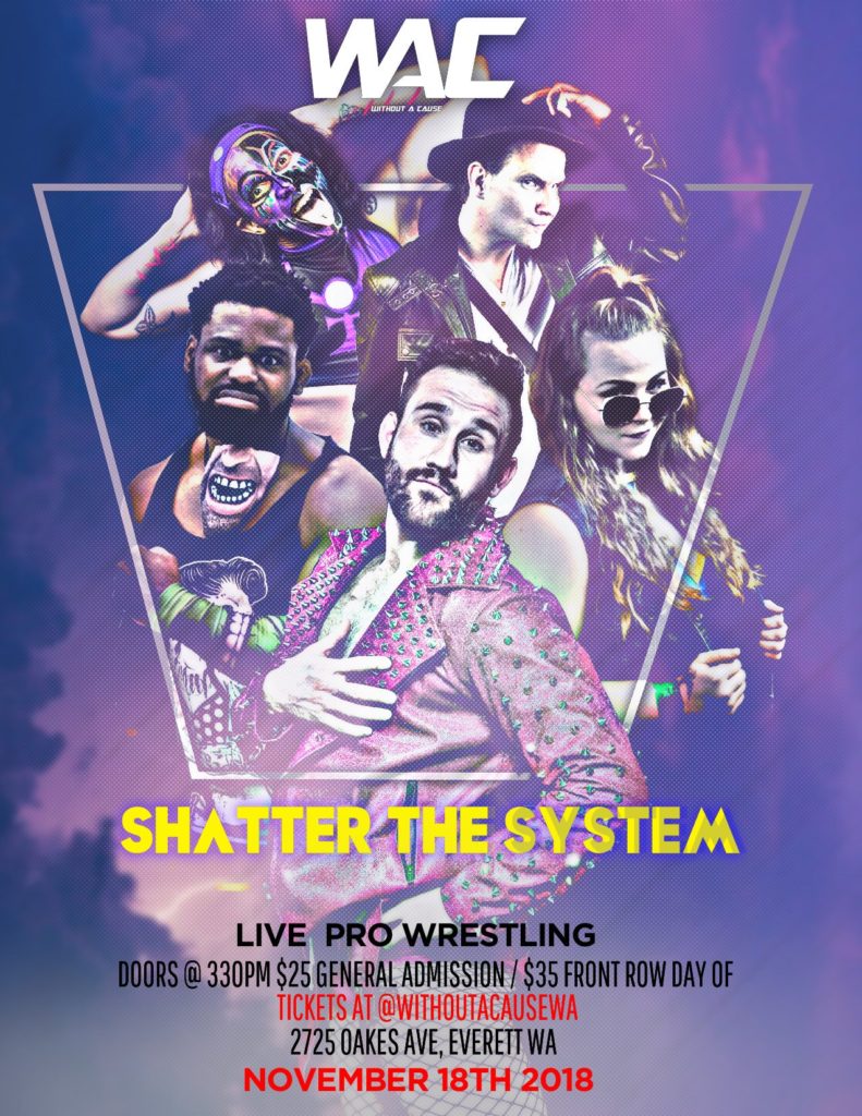 #Preview: Without A Cause: Shatter the System (11/18/18)