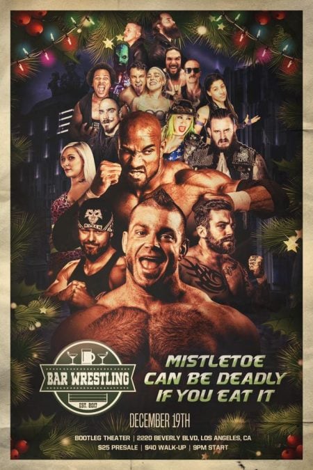 Bar Wrestling Presented Mistletoe Can Be Deadly If You Eat It