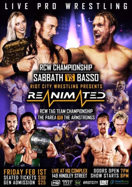 Riot City Wrestling Presents REANIMATED