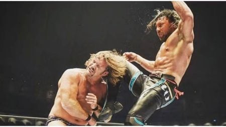 Kenny Omega and Chris Jericho