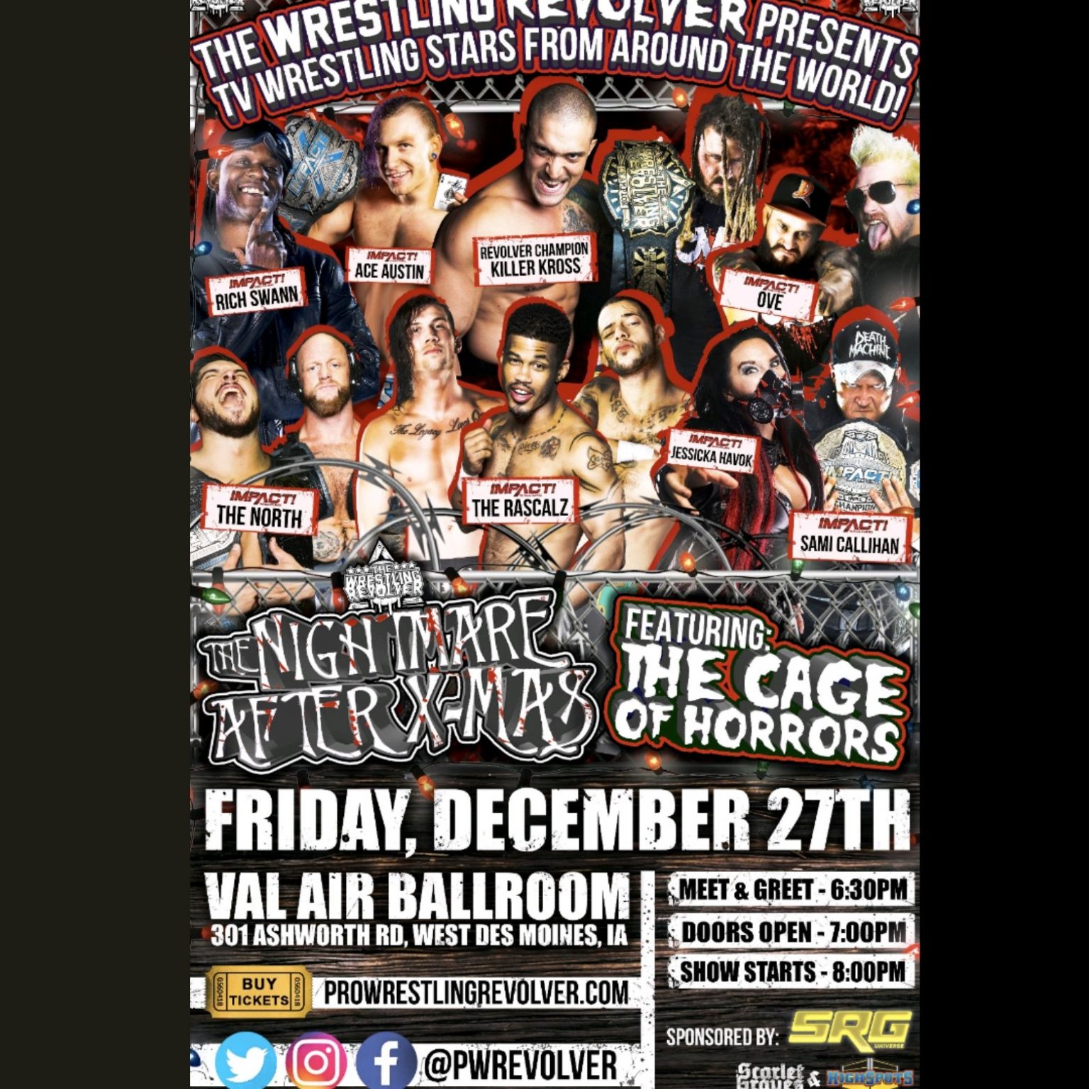 #Preview: Wrestling Revolver Presents The Nightmare After X-Mas Nightmare After X-Mas
