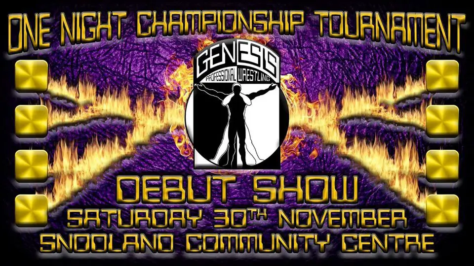 Genesis Professional Wrestling Snodland Community Centre - Information