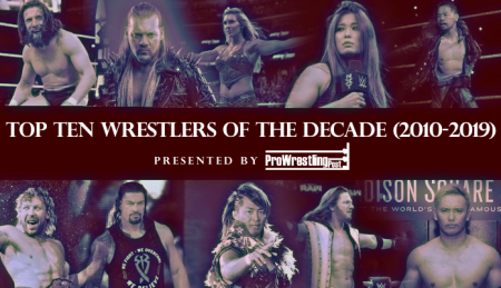 top ten wrestlers decade