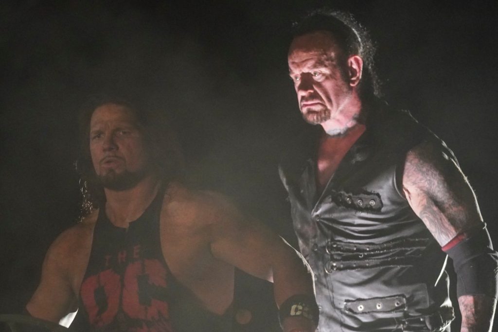 AJ Styles and The Undertaker