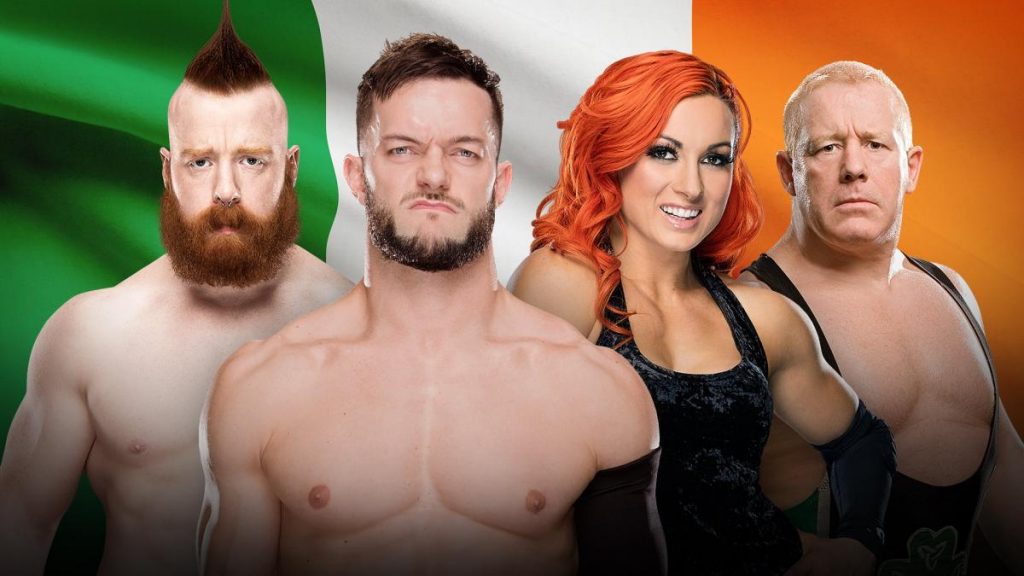 Irish Wrestling Finn Balor Sheamus Becky Lynch Fit Finlay