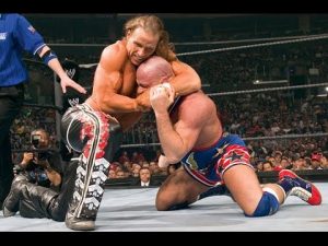 WrestleMania 21 Kurt Angle Shawn Michaels