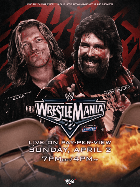 Edge and Mick Foley – The Journey Towards Their Hardcore WrestleMania Battle Edge and Mick Foley