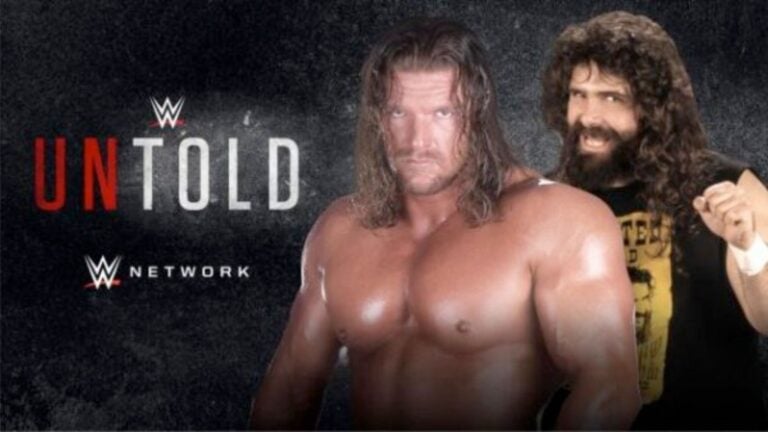 Triple H and Mick Foley