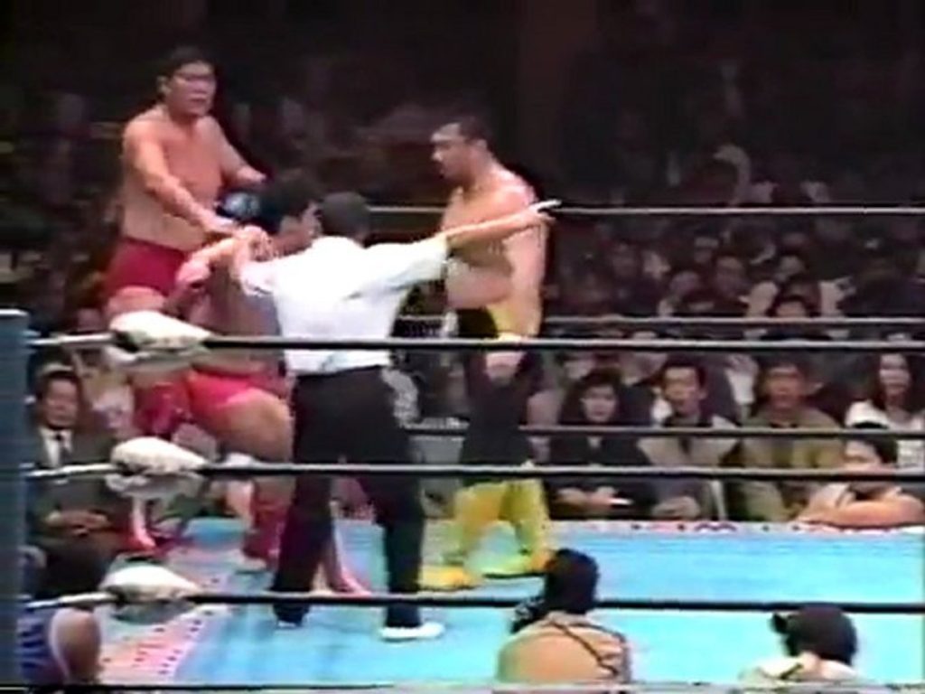 Mitsuharu Misawa Kenta Kobashi vs Toshiaki Kawada Akira Taue