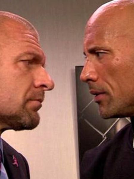The Rock and Triple H