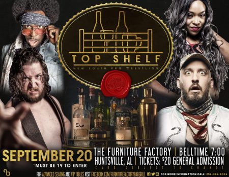 New South Pro Wrestling Presents Top Shelf | Preview New South Pro Wrestling Presents