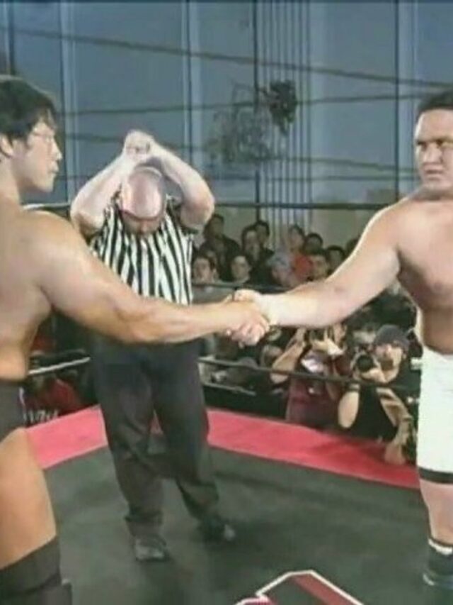 Kenta Kobashi and Samoa Joe – East Meets West