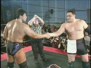 Samoa Joe and Kenta Kobashi