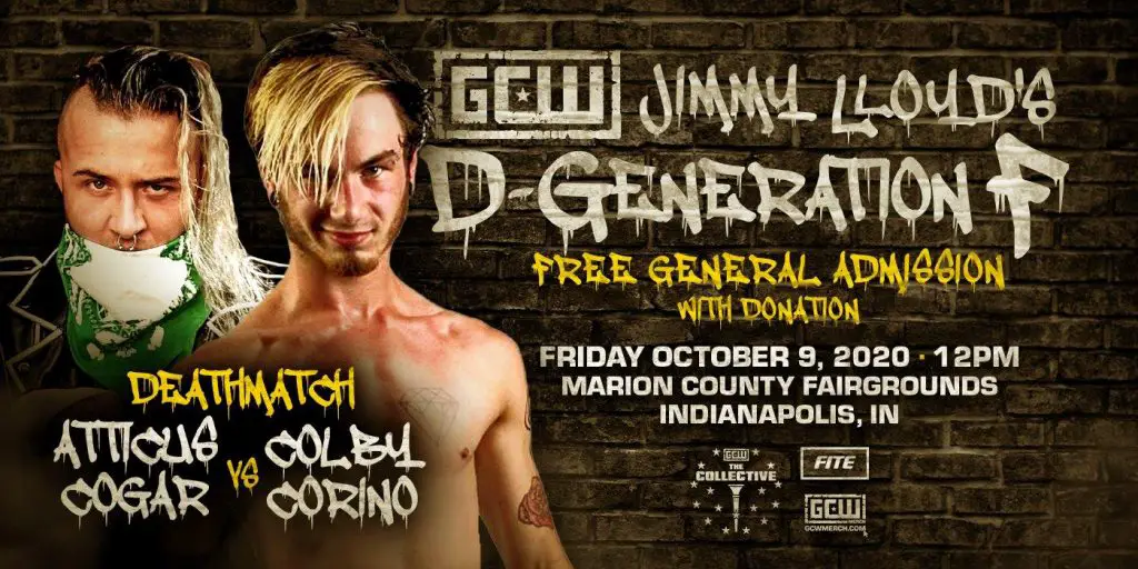 GCW Presents Jimmy Lloyd’s Degeneration F