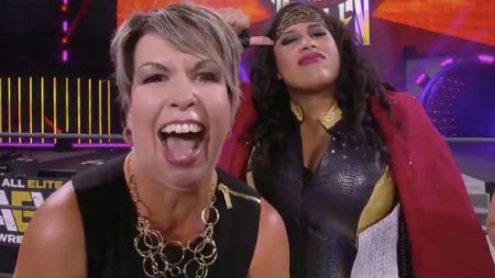 Vickie Guerrero discusses a number of topics on AEW’s Unrestricted Vickie Guerrero Nyla Rose