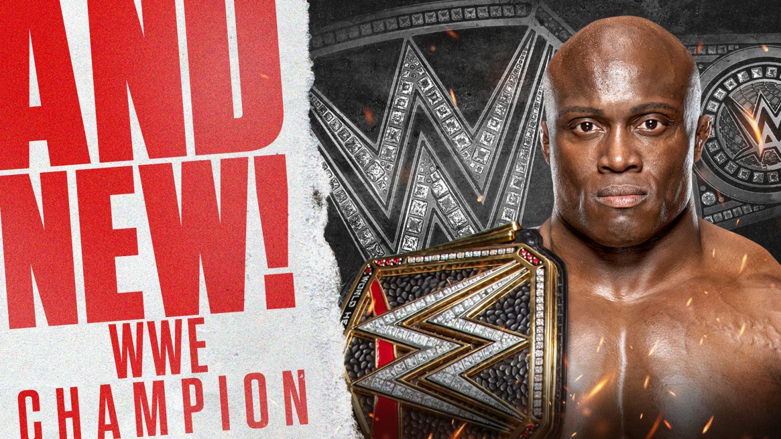 Bobby Lashley has captured the WWE Championship | #AndNEW Bobby Lashley has captured the WWE Championship