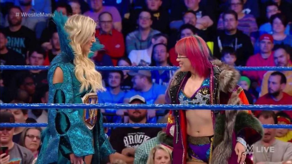 Charlotte Flair and Asuka