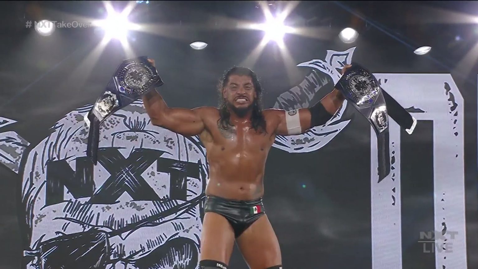 Santos Escobar became the Undisputed NXT Cruiserweight Champion Santos Escobar became