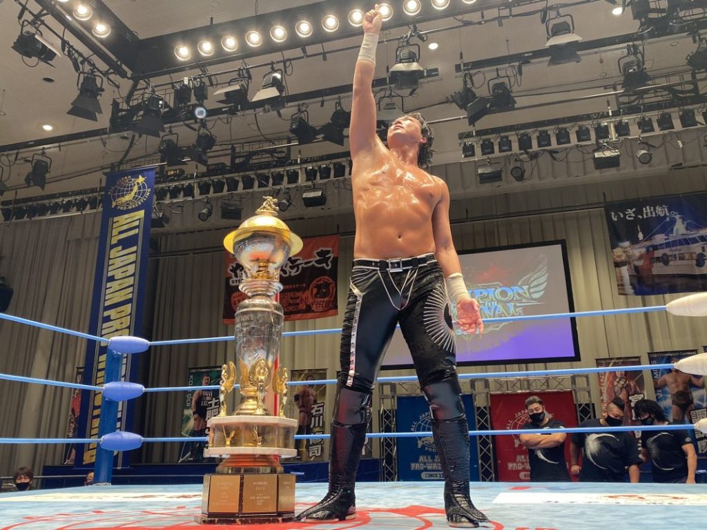 Jake Lee Wins AJPW Champion Carnival 2021!