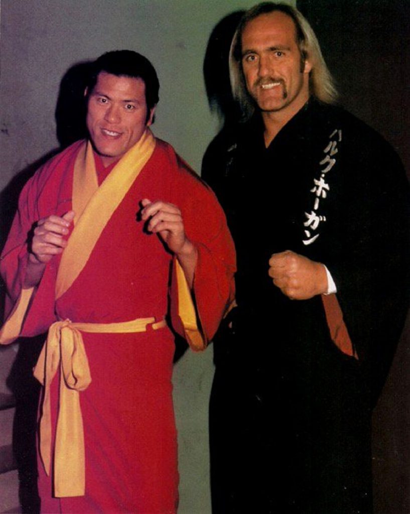 Hulk Hogan Antonio Inoki