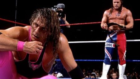 Bret Hart vs The British Bulldog