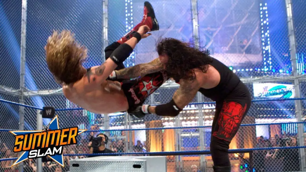 The Undertaker And Edge Their Epic Hell In A Cell Battle