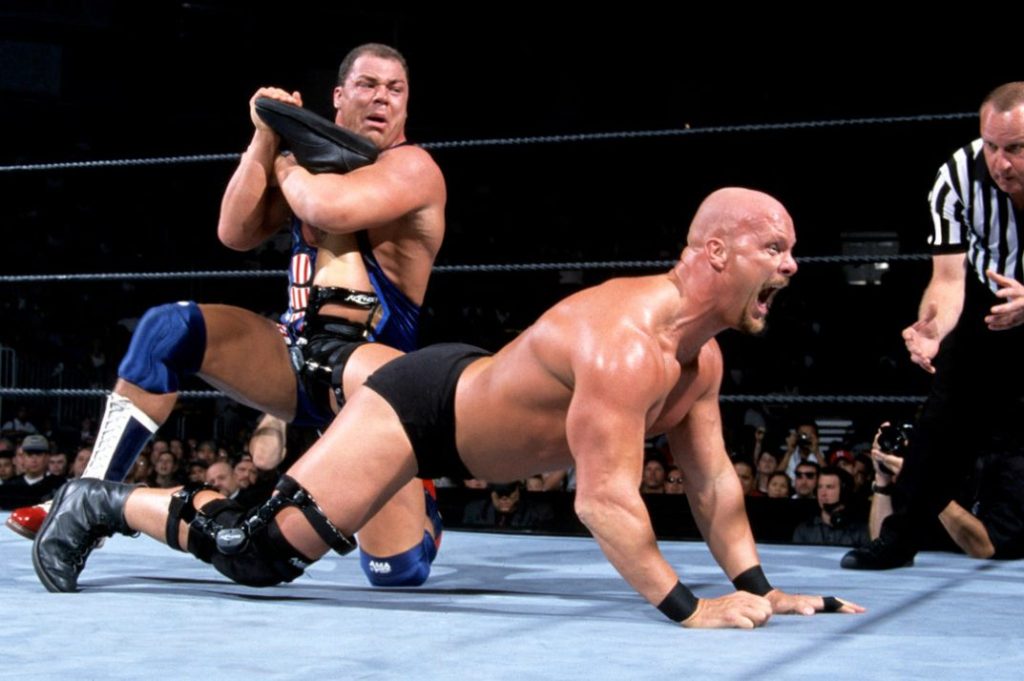 Kurt Angle Captured the WWF Championship in his Hometown