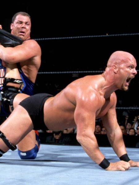 Kurt Angle Captured the WWF Championship in his Hometown