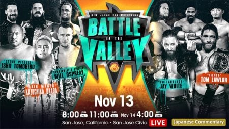 New Japan of America Battle in the Valley Preview 11/13/21