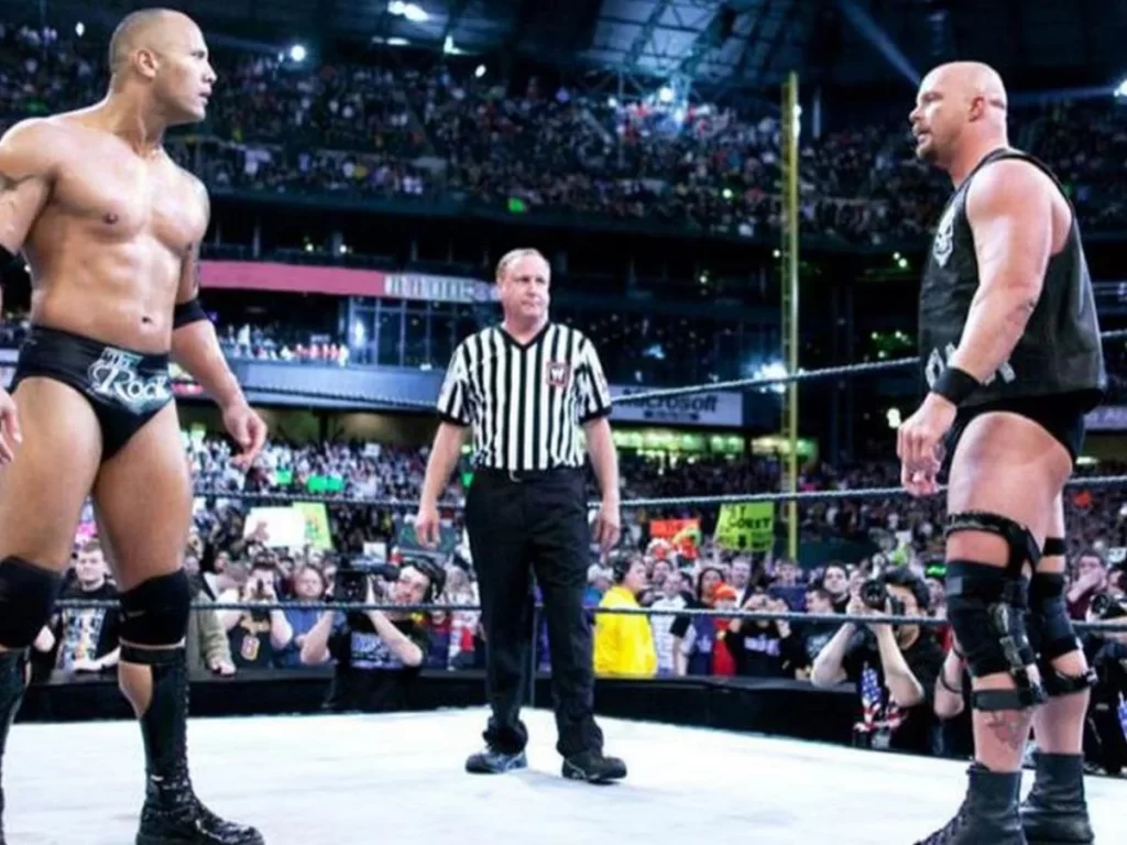 The Rock and Stone Cold Steve Austin