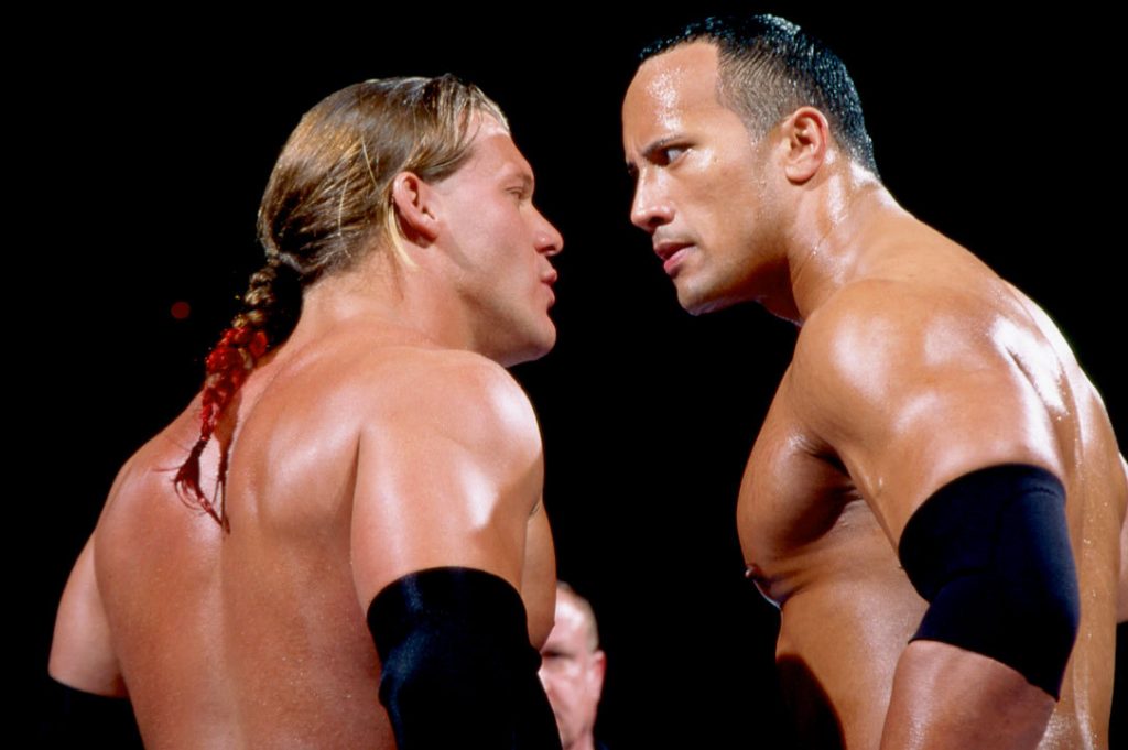 Chris Jericho and The Rock