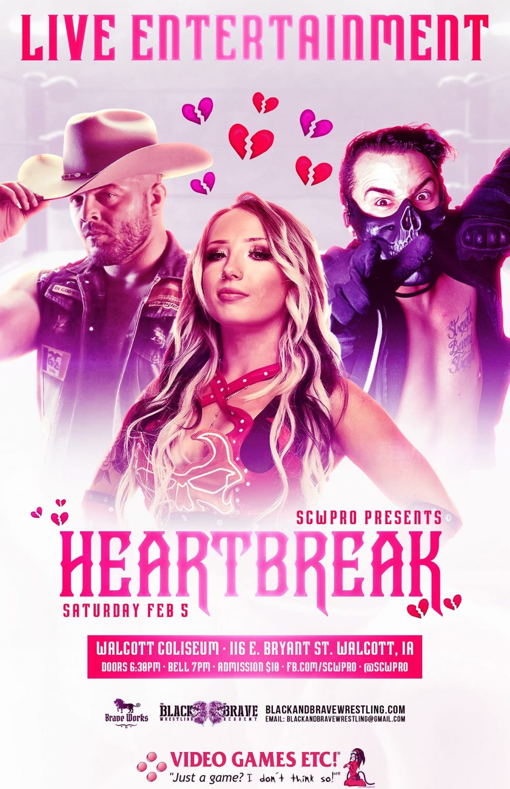 SCWPro Presents Heartbreak