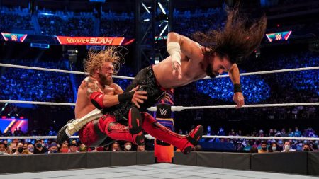 Edge and Seth Rollins – The Rated R Superstar Faces His Ghost From Future’s Past Edge and Seth Rollins