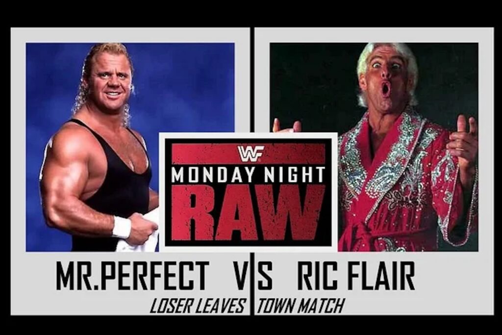 Ric Flair and Mr Perfect