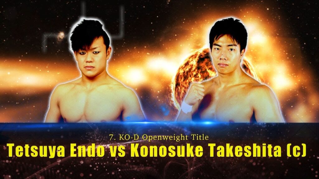 Konosuke Takeshita and Tetsuya Endo