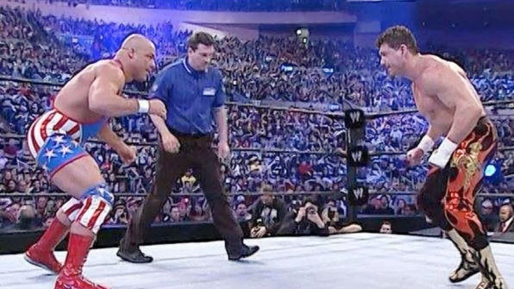 Kurt Angle and Eddie Guerrero