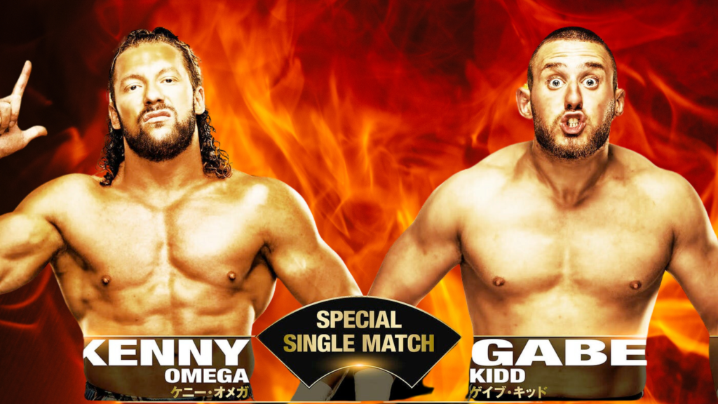 Gabe Kidd and Kenny Omega