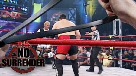 Fans Revenge Lumberjack Match