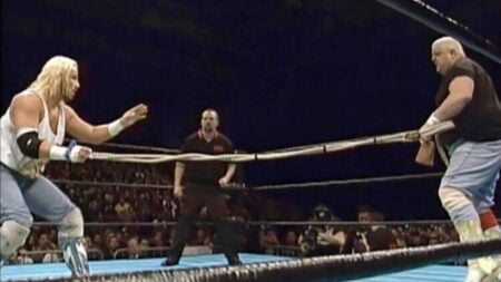 Dusty Rhodes and Steve Corino