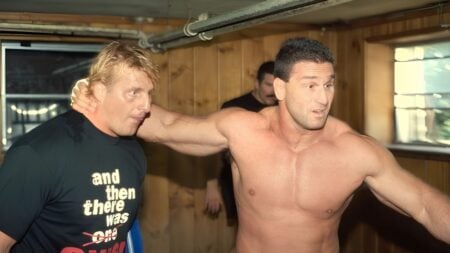 Ken Shamrock and Owen Hart