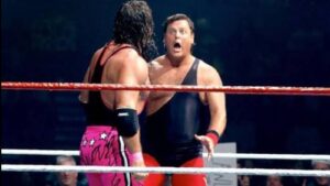 Bret Hitman Hart and Jerry The King Lawler